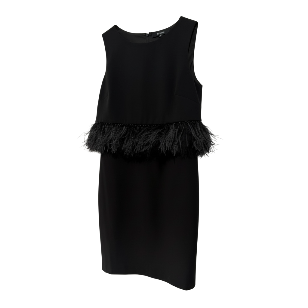 Pre-owned Black Badgley Mischka Dress, Size 8