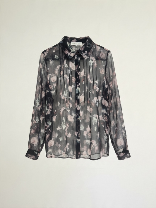 Preloved Lily & Lionel Blouse Small Black