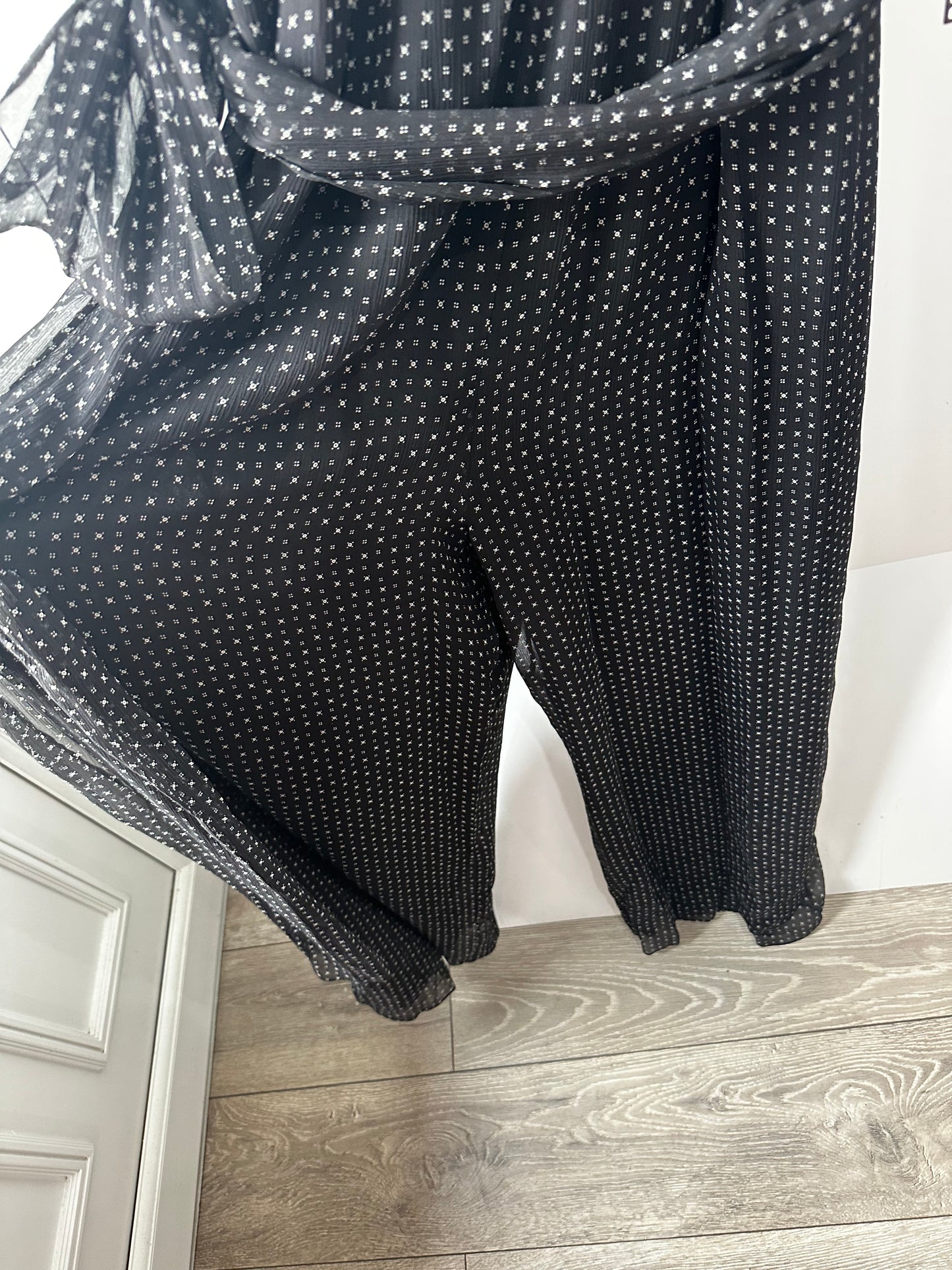 Black DVF Jumpsuit, XL
