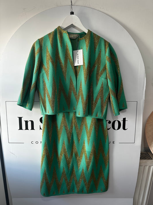 Green Toplet Co Ord, M