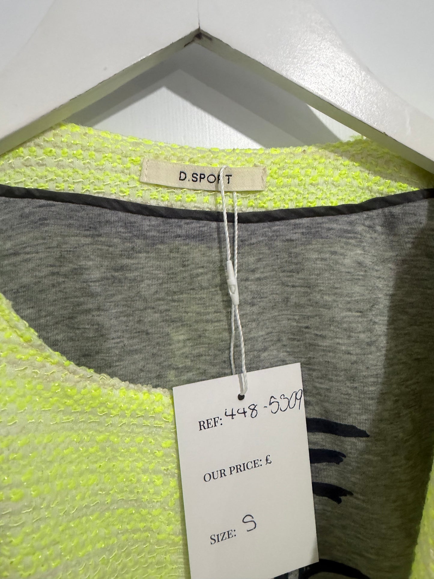 Green D sport Boucle Jacket and dress set, Size S