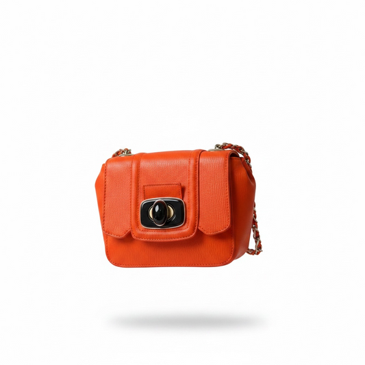 Orange Love Moschino Bag