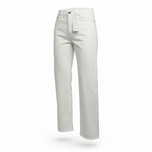 White Raey Brand New Jeans, Size 26, Boyfriend Jeans