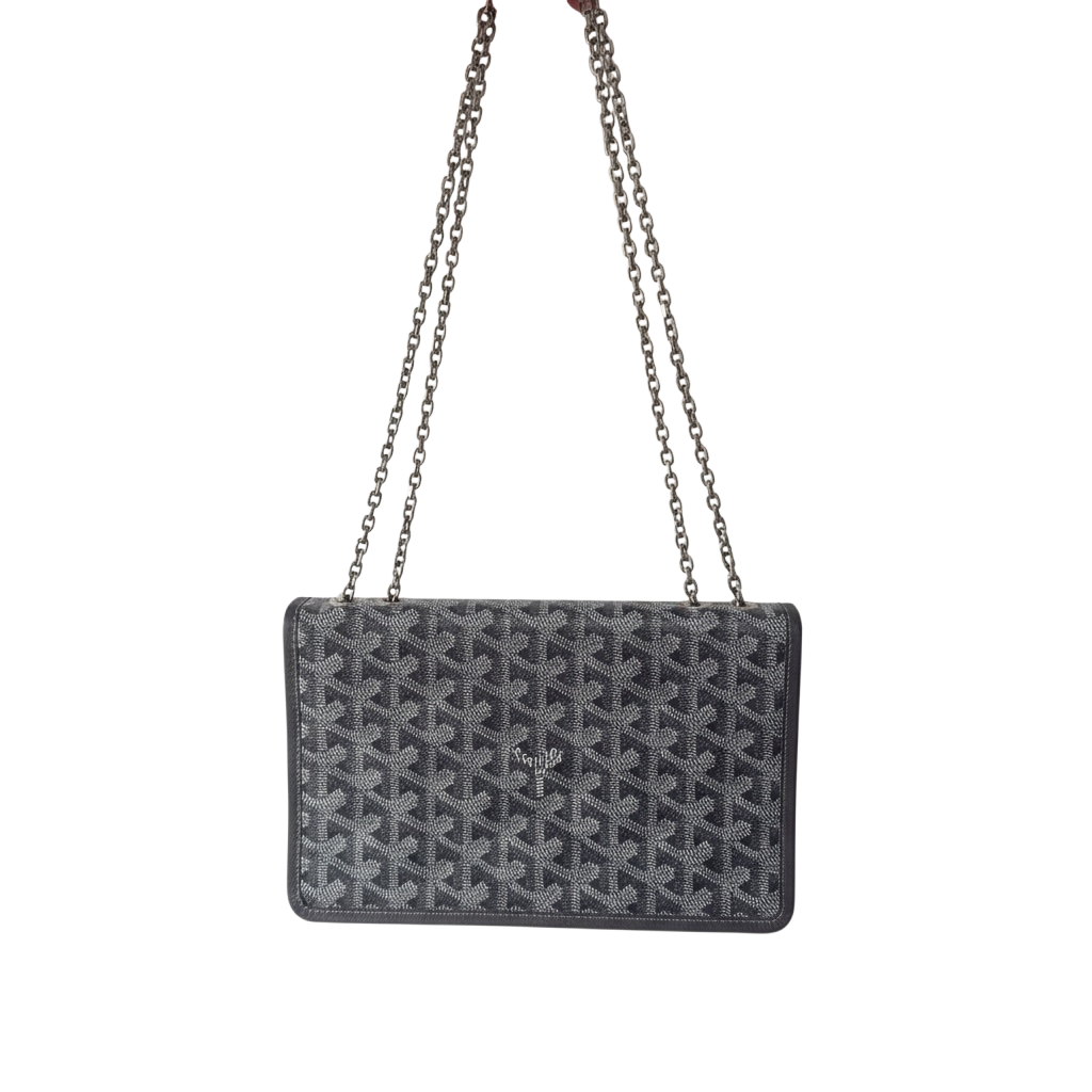 Preloved, Grey Goyard Alexandre III Shoulder Bag, Full Set
