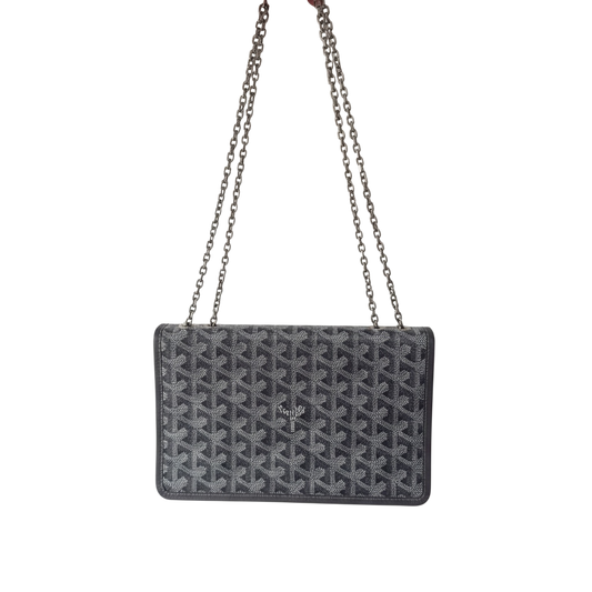 Preloved, Grey Goyard Alexandre III Shoulder Bag, Full Set