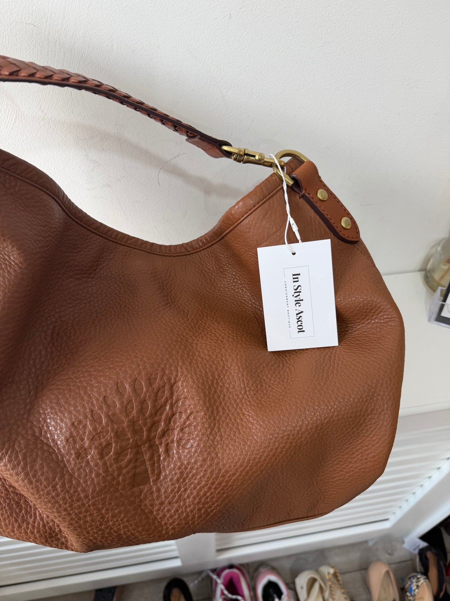 Preowned, Oak Mulberry Effie Hobo Bag
