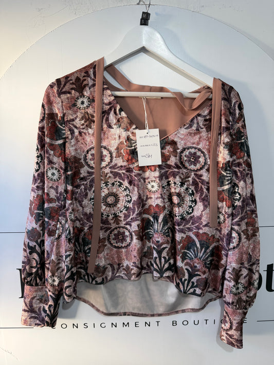 Floral Tensione in Blouse Size S/M