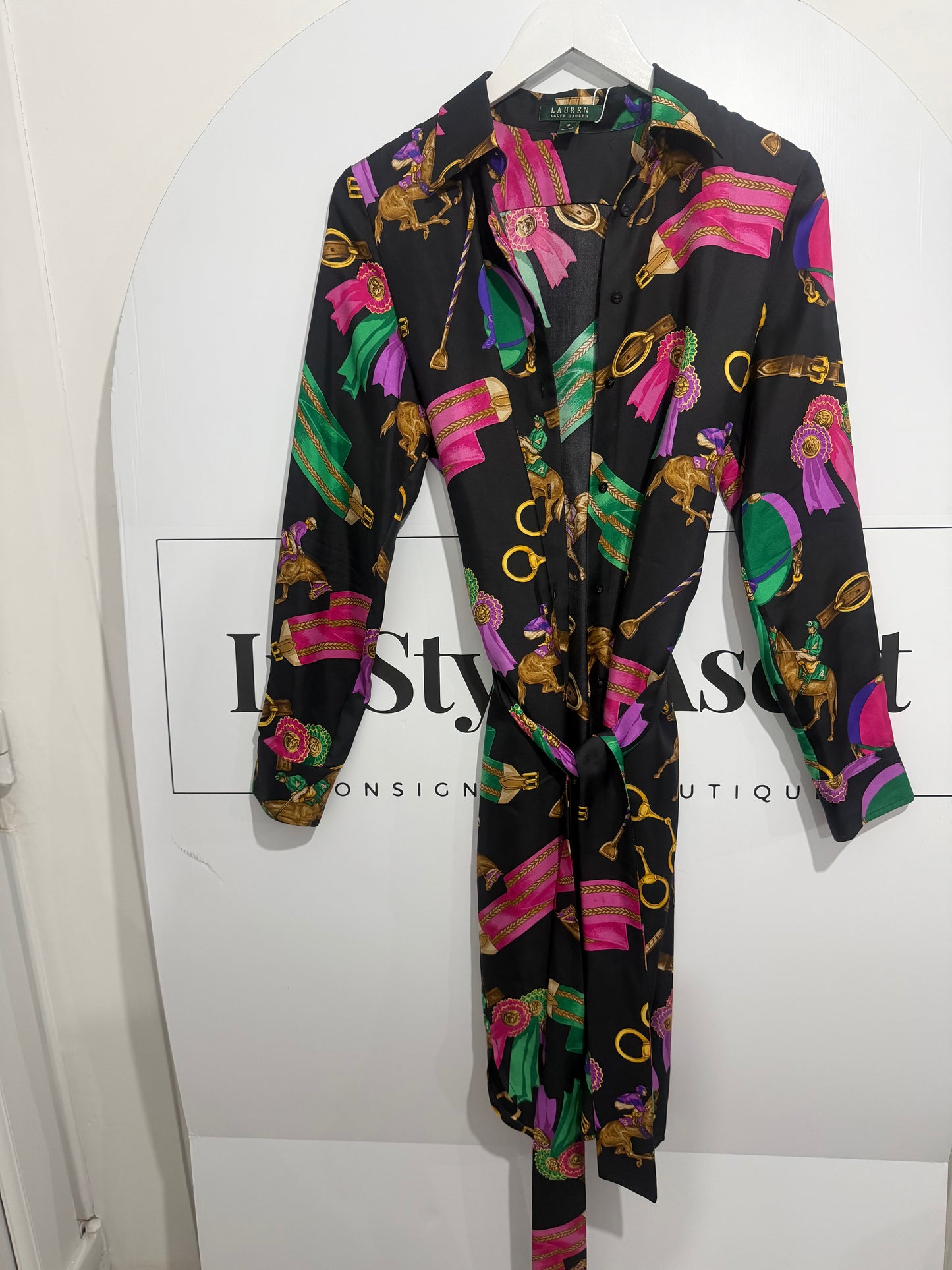 Pattern Ralph Lauren Dress, Size 10 UK