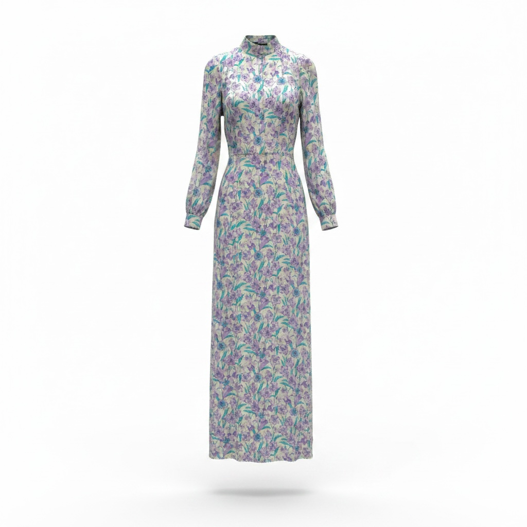 Pre-owned, Lilac Raquel Diniz Dress, Size 8