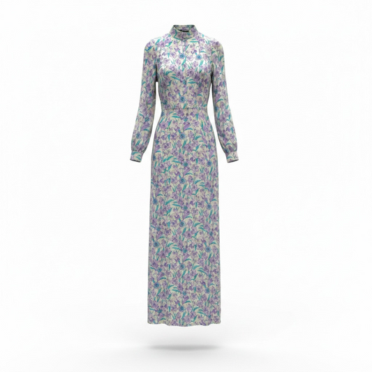 Pre-owned, Lilac Raquel Diniz Dress, Size 8