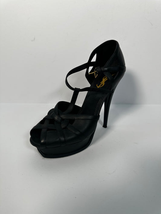 Black YSL Heels, 6