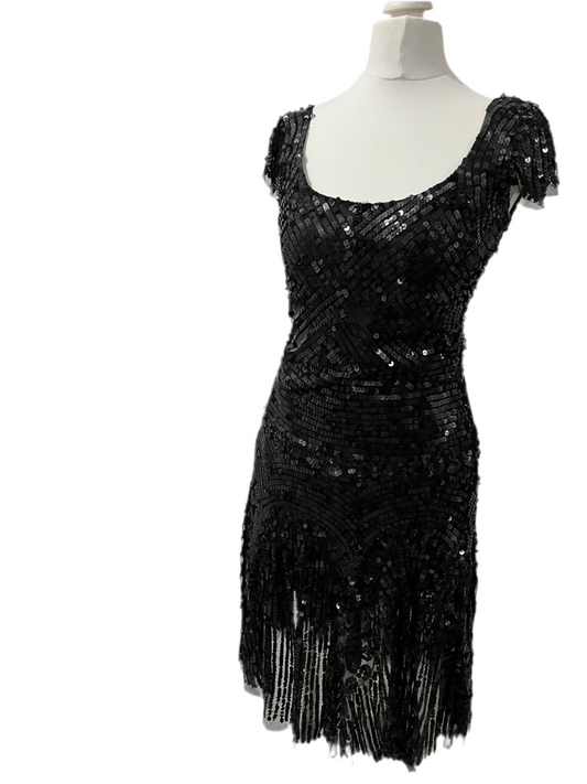 Black Gina Bacconi Dress, Small 8/10