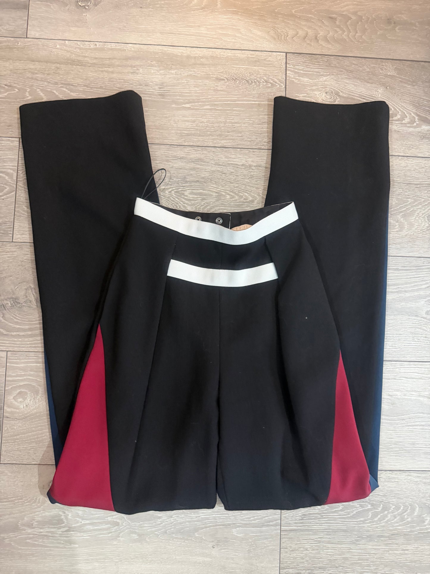 Colourblock Peter Pilloto Trousers, Size 10 Long