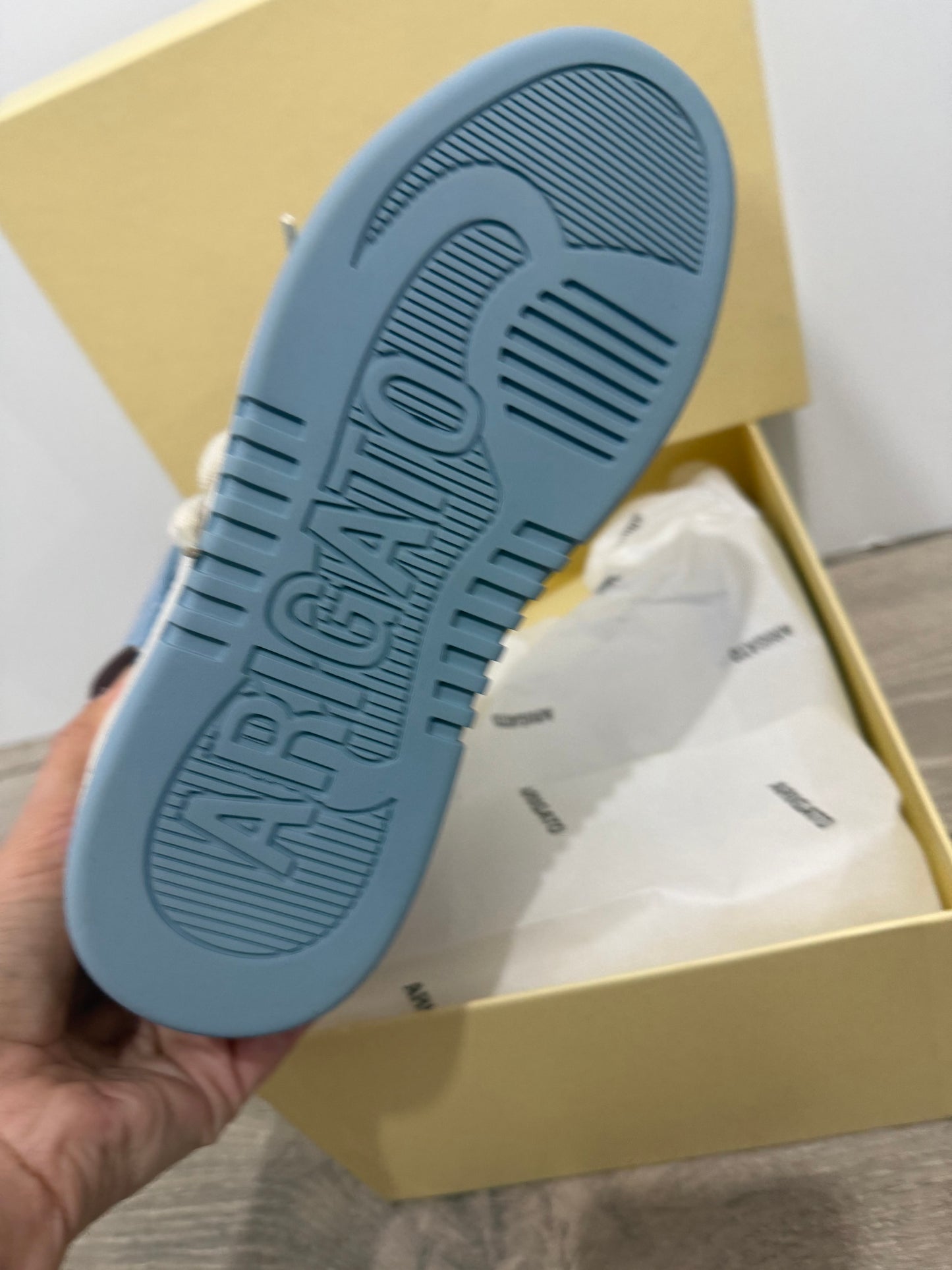 Brand New, Blue Axel Arigato Sneakers, Size 37 - UK 4