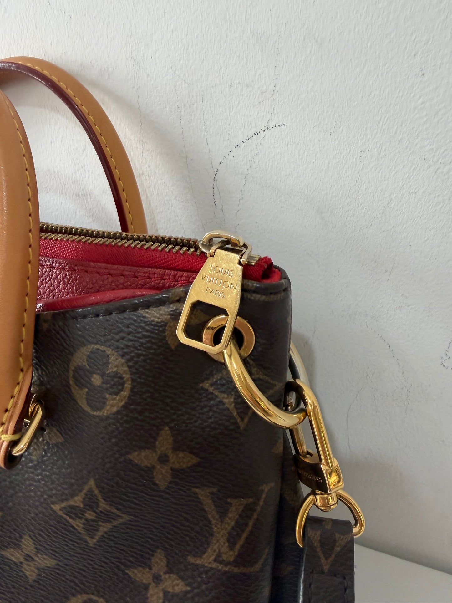 Preloved Louis Vuitton Pallas Handbag BB Monogram