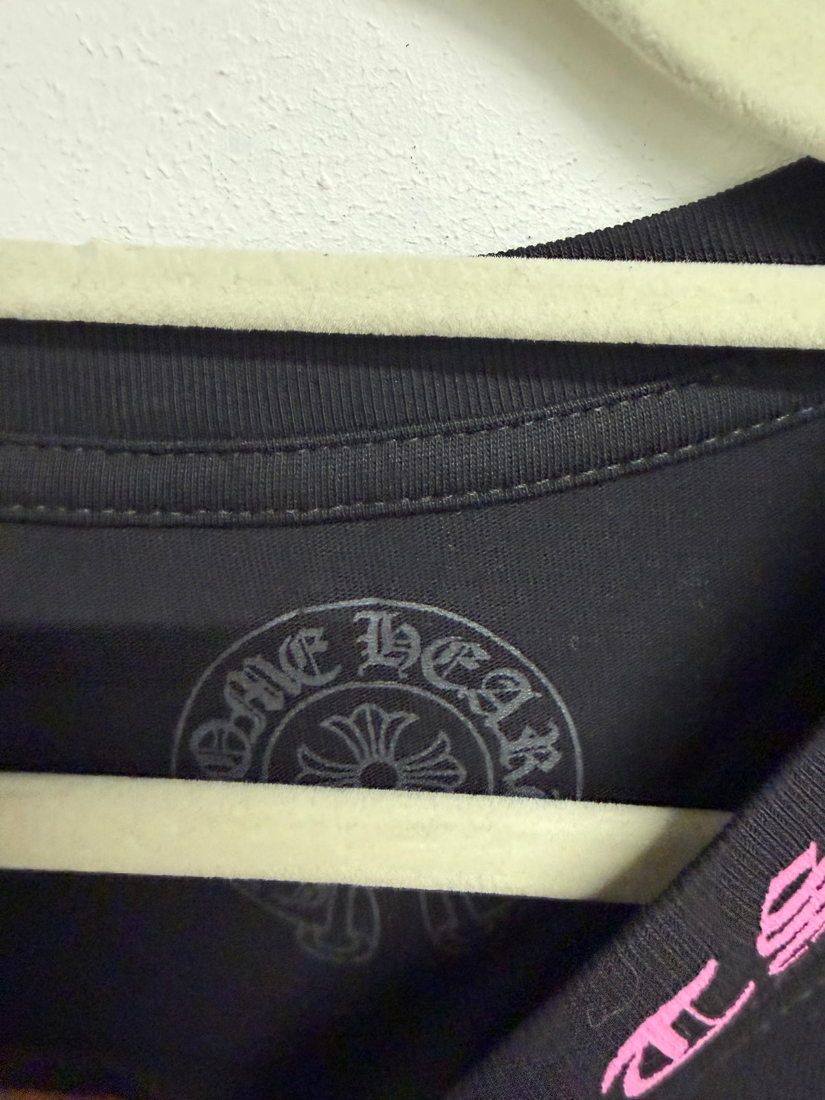 BNWT Chrome Hearts X Comme des Garcons Top Size Medium Black and Pink