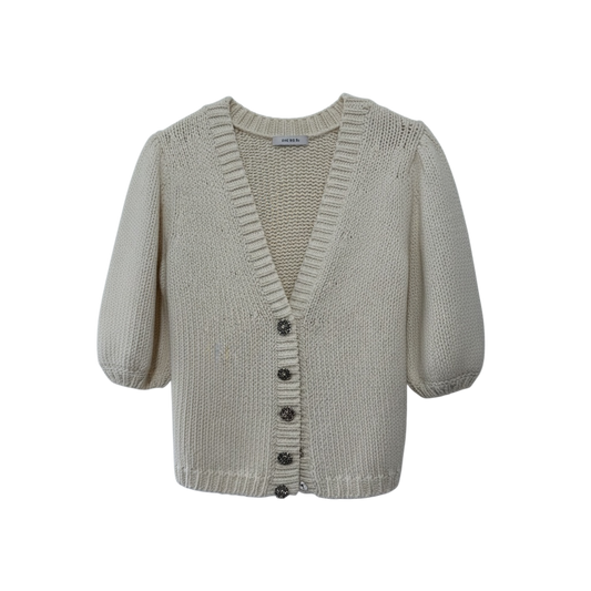 Pre Owned Off White Ba&sh Cardigan, Small