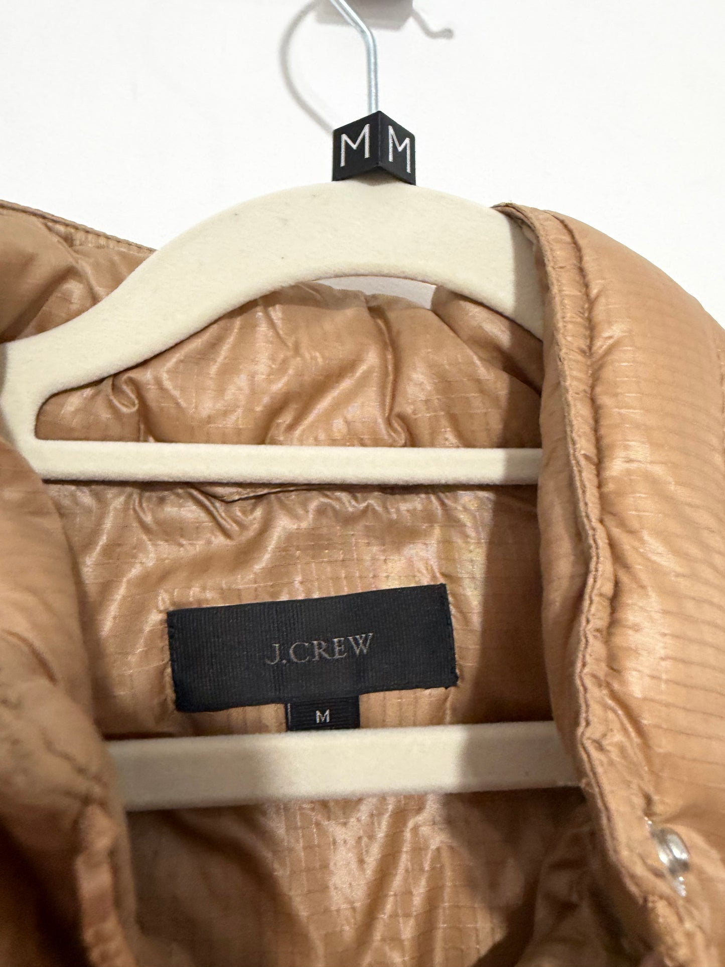 Pre-owned, Tan J Crew Gilet, Size L