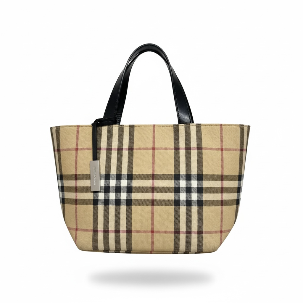 Pre-owned Novacheck Burberry Bag & Purse Set, Vintage