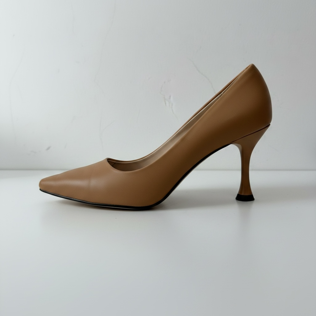 Preloved, Beige Charles & Keith Heels, Size 38 - UK 5