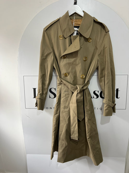 Beige Burberry Coat, Large