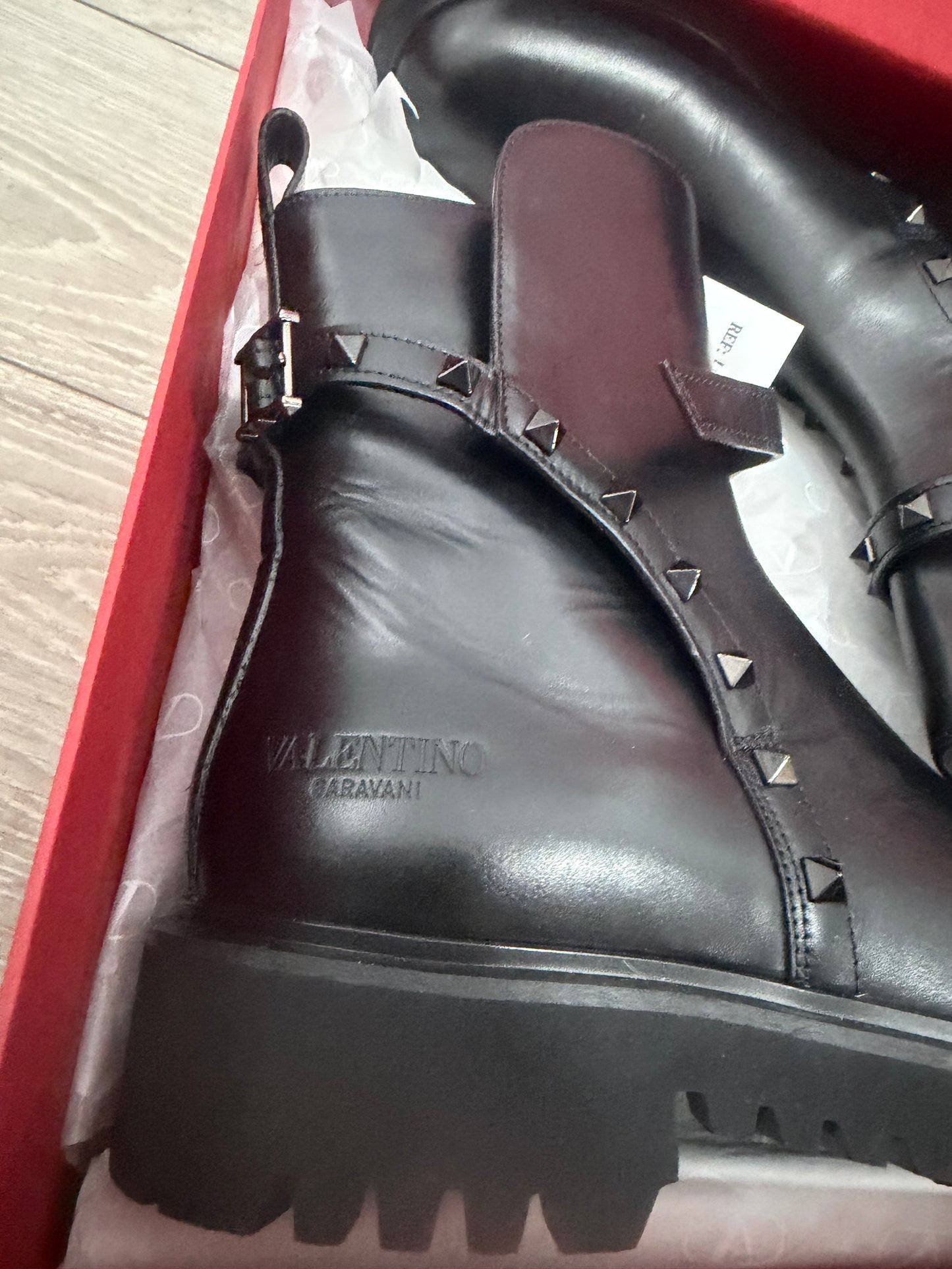 Black Valentino Garavani Boots, Brand New - UK 7