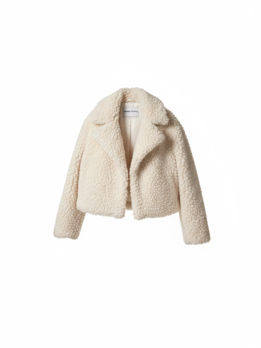Preloved Stand Studio Coat Size Small Cream
