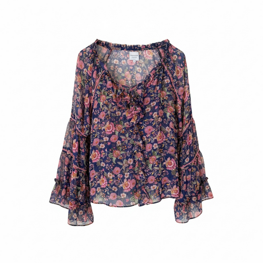 Pre-Loved Multi MISA LA Blouse, M