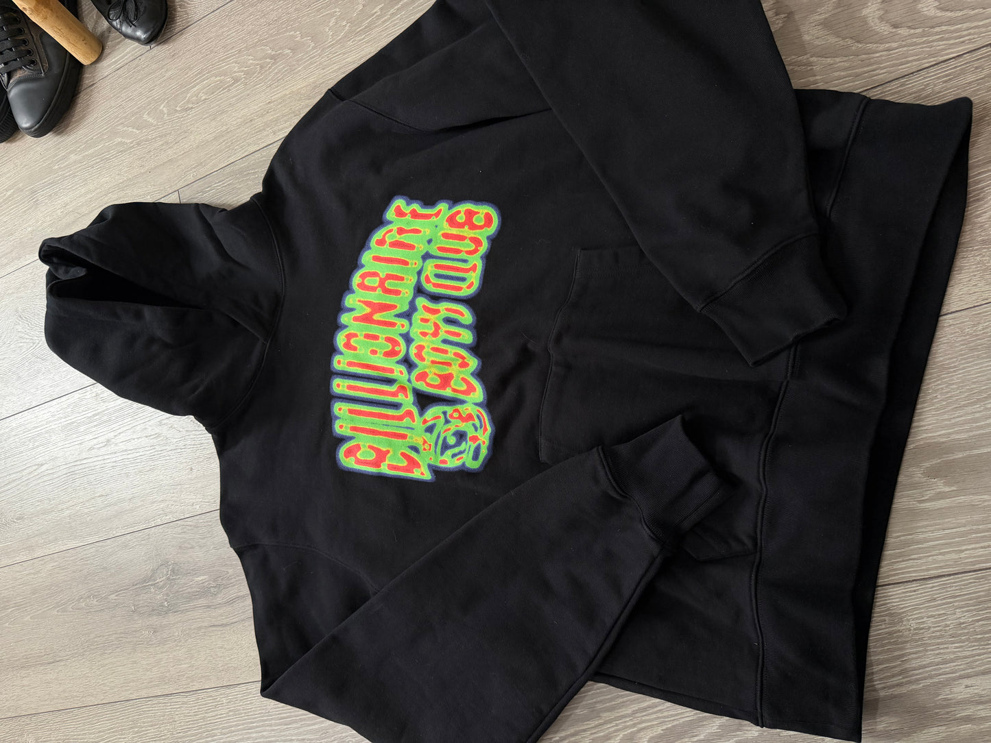 Preloved Black Billionaire Boy's Club Hoodie, Large