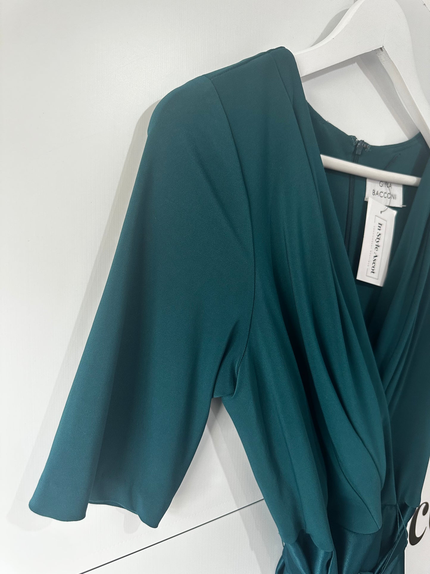 Green Gina Bacconi Dress, 14-16