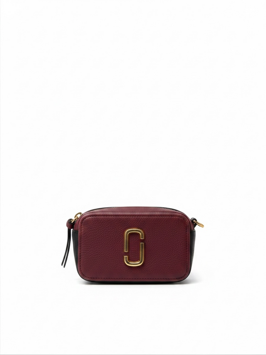 Preloved Marc Jacob’s Snapshot Bag Burgundy/Black