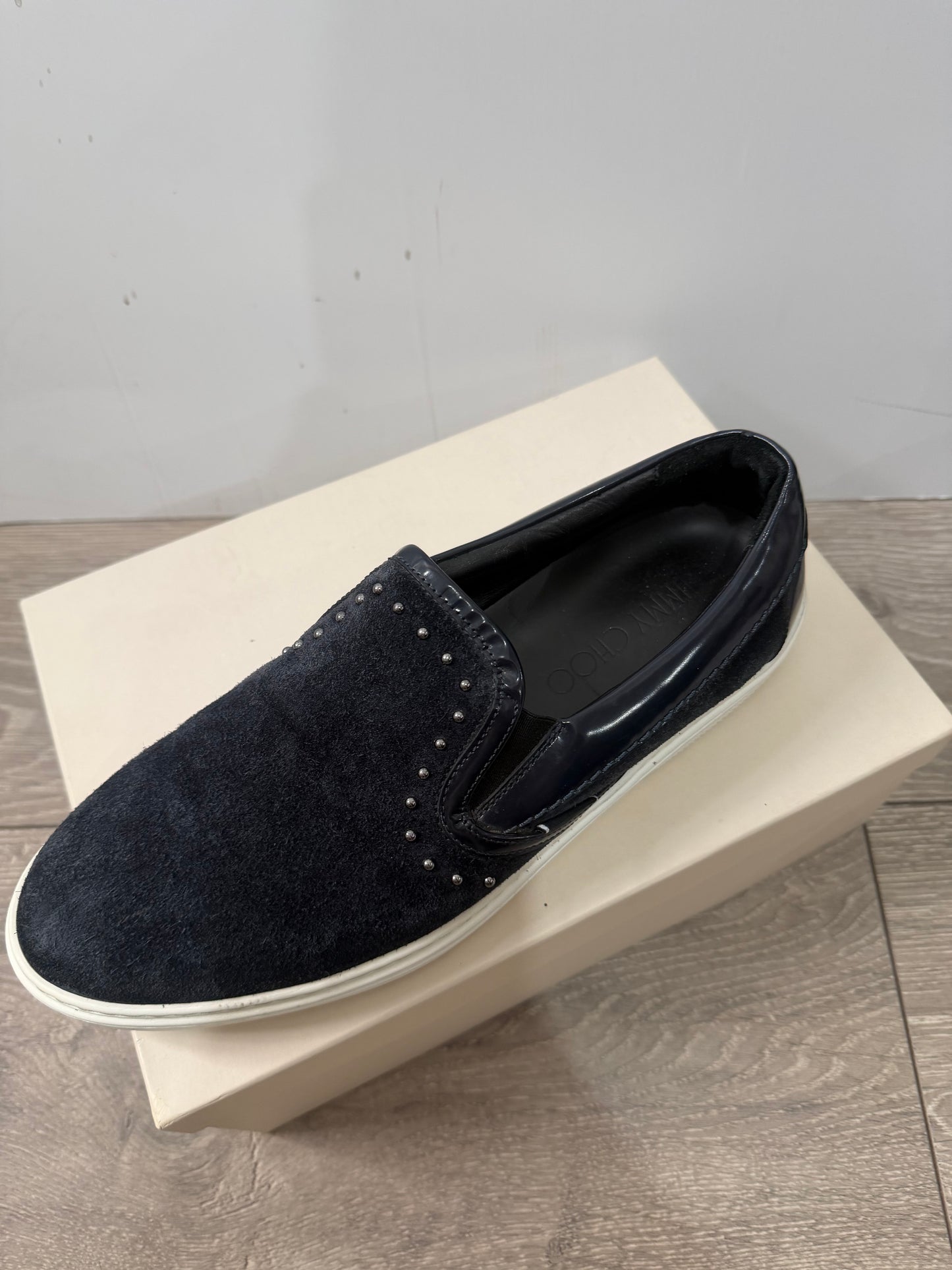 Velvet Jimmy Choo Sneakers