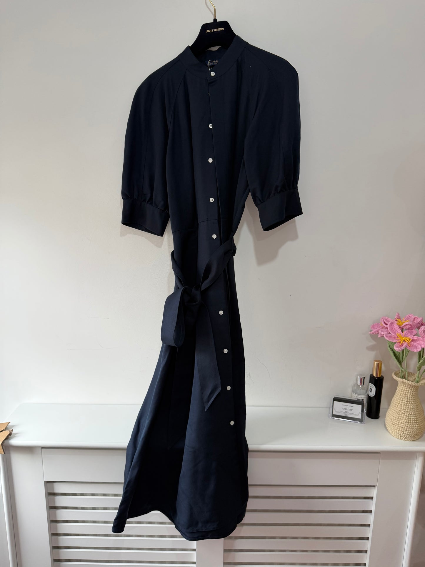 Preloved, Navy Ralph Lauren Dress, UK 10