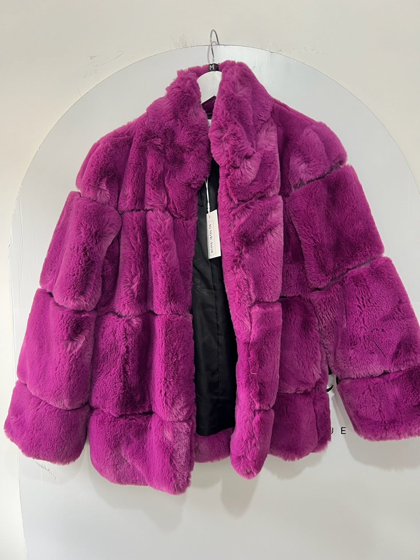Purple Apparis Coat, Size Medium