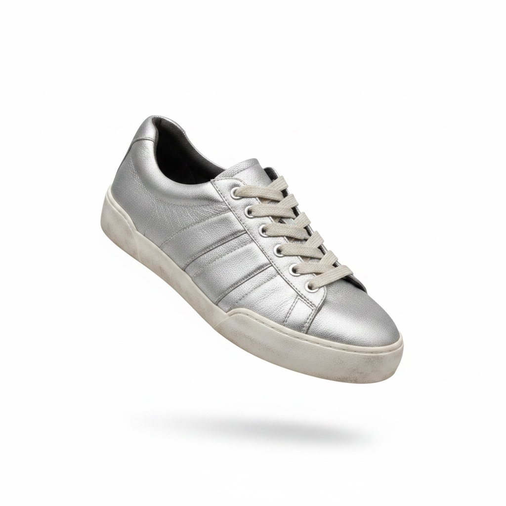 Preloved, Silver Phillip Lim Trainers, Size 37 - UK 4