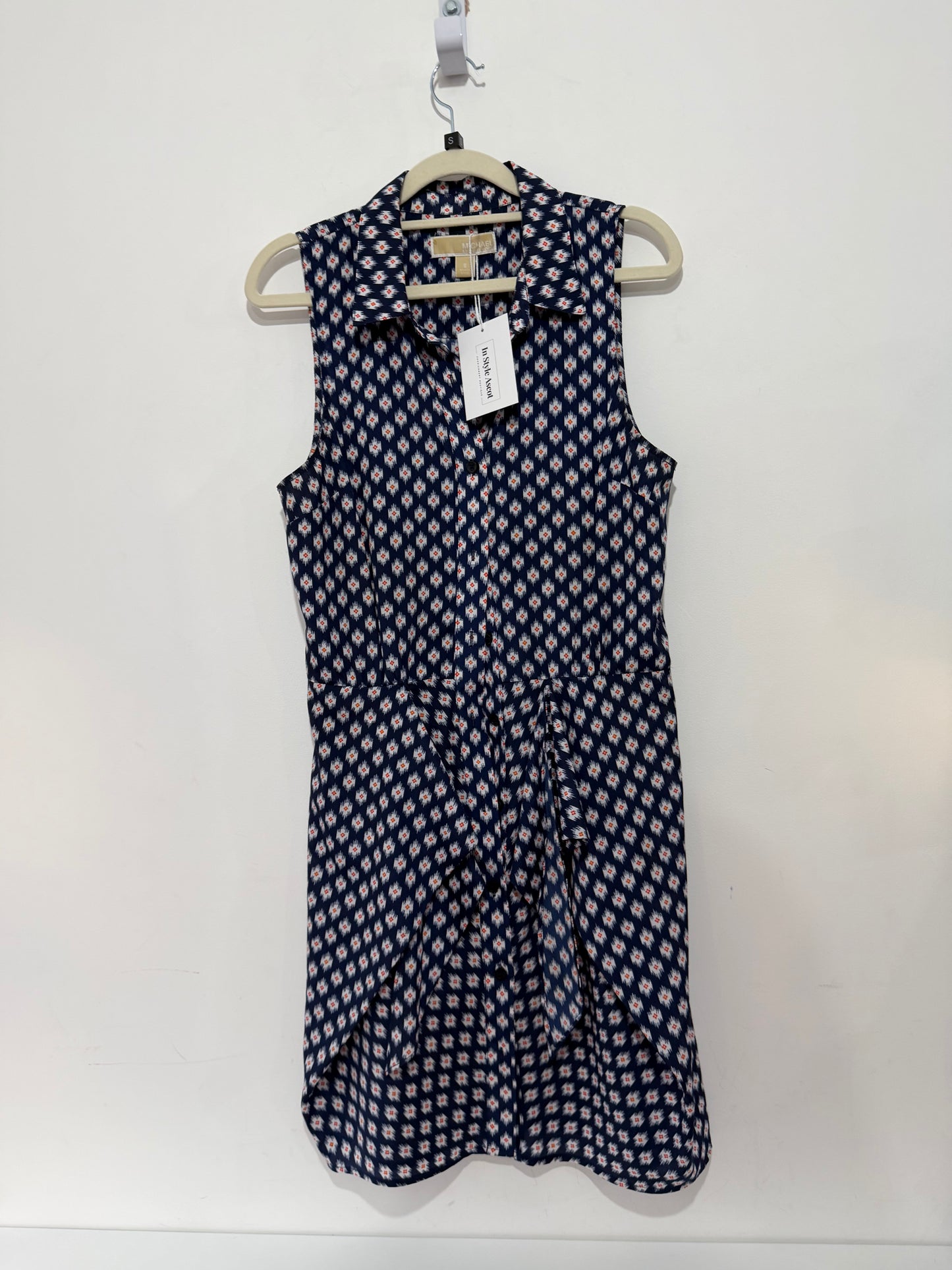 Preloved Navy Blue Michael Kors Dress, UK 8 (Fits 10)
