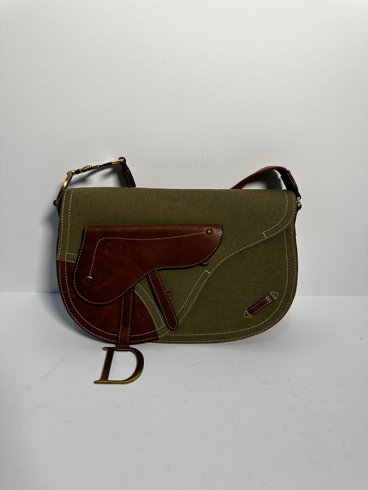 Green/brown Dior Handbag