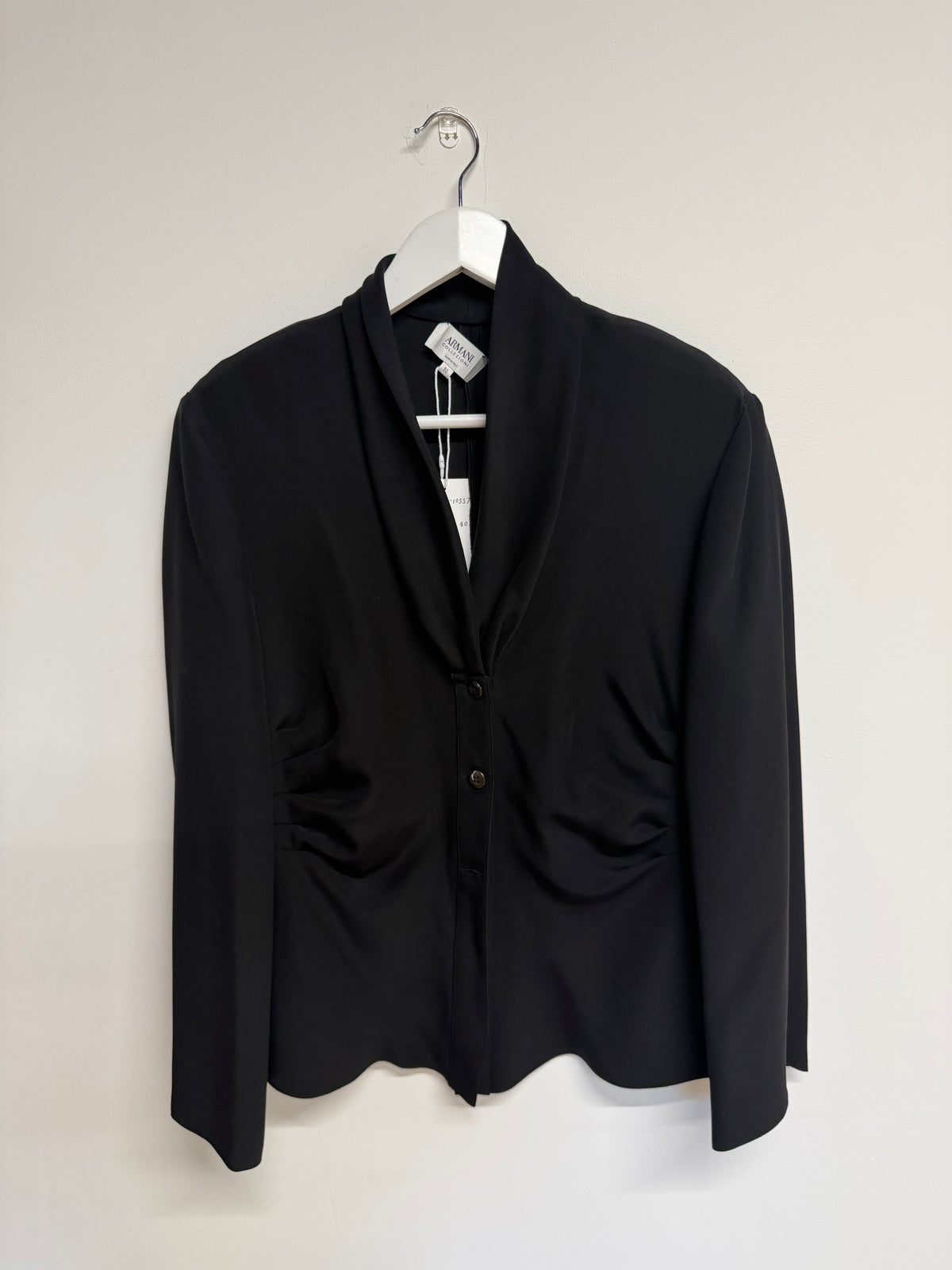 Preloved Armani Blouse Size EU 50 Black