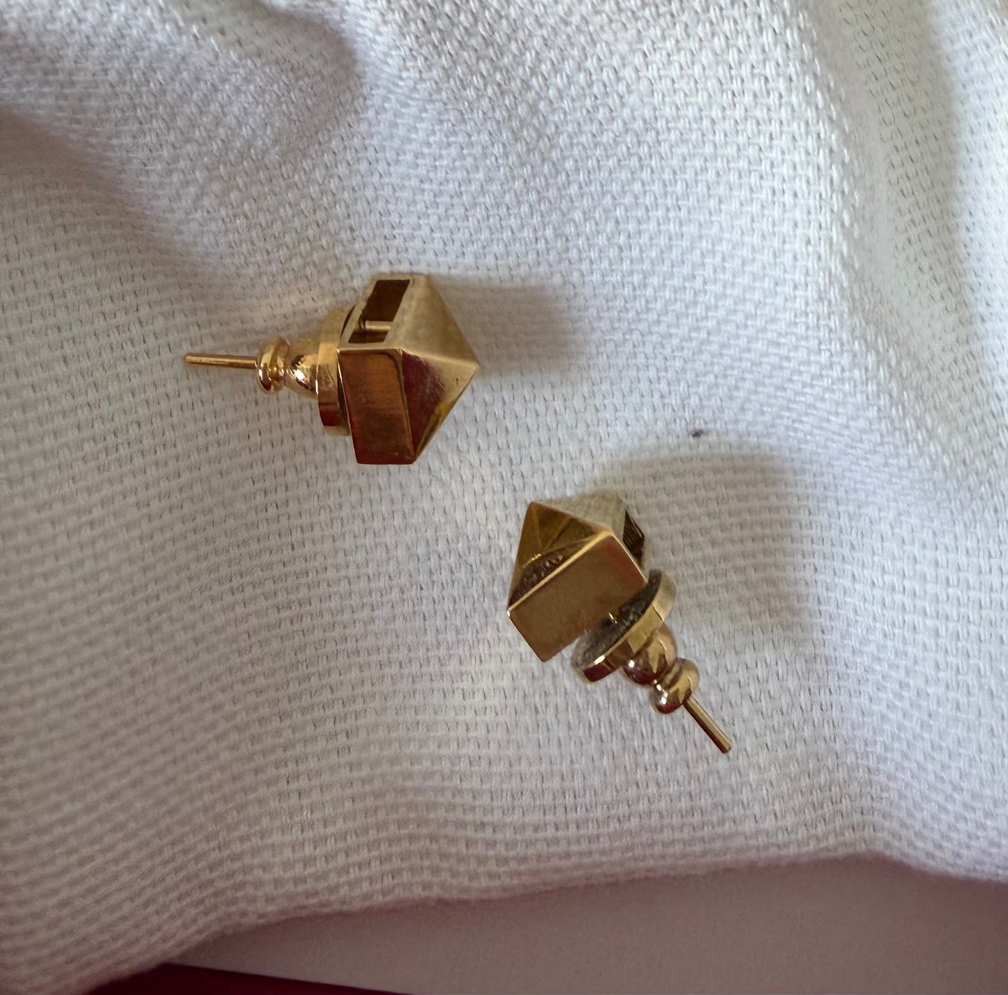 Preloved Gold Hardware Valentino Earrings