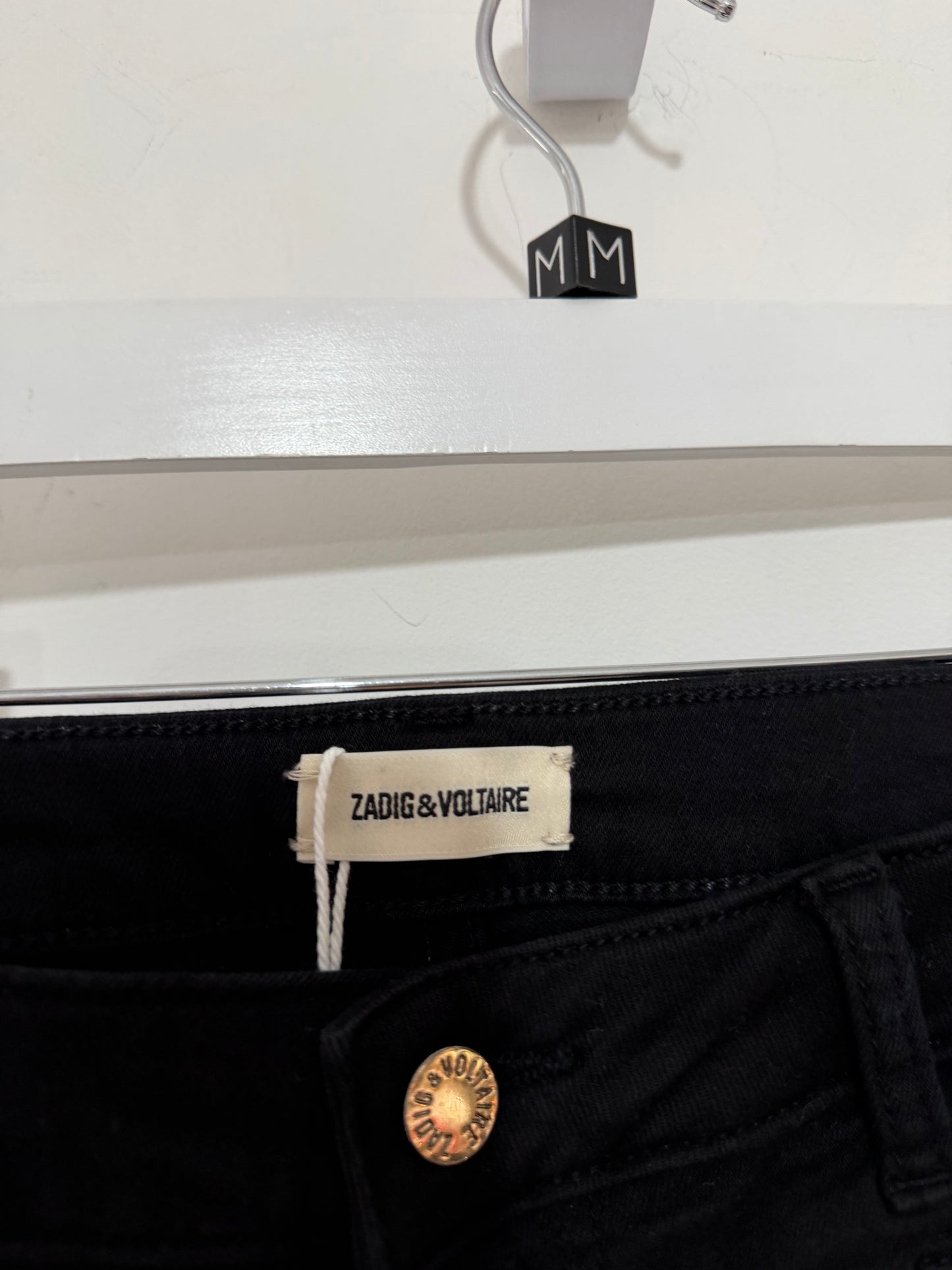 Preloved Zadig & Voltaire Jeans Waist 30 Black