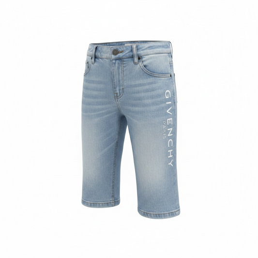 Preloved Light Blue Givenchy Kids Jeans, Age 8