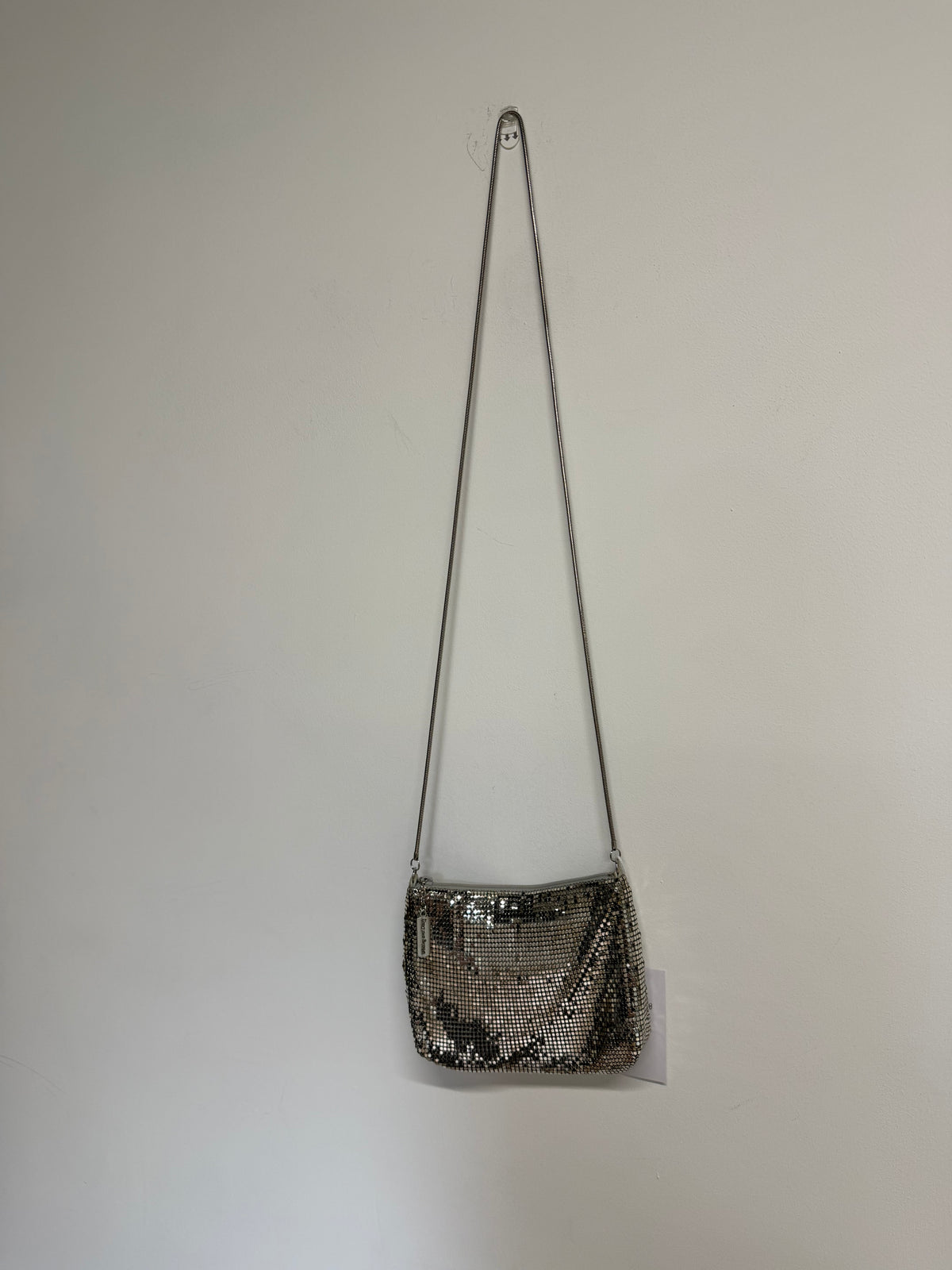 Preloved Whitting and Davis Handbag Silver