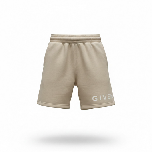 Preloved Beige Givenchy Kids Shorts, Age 8