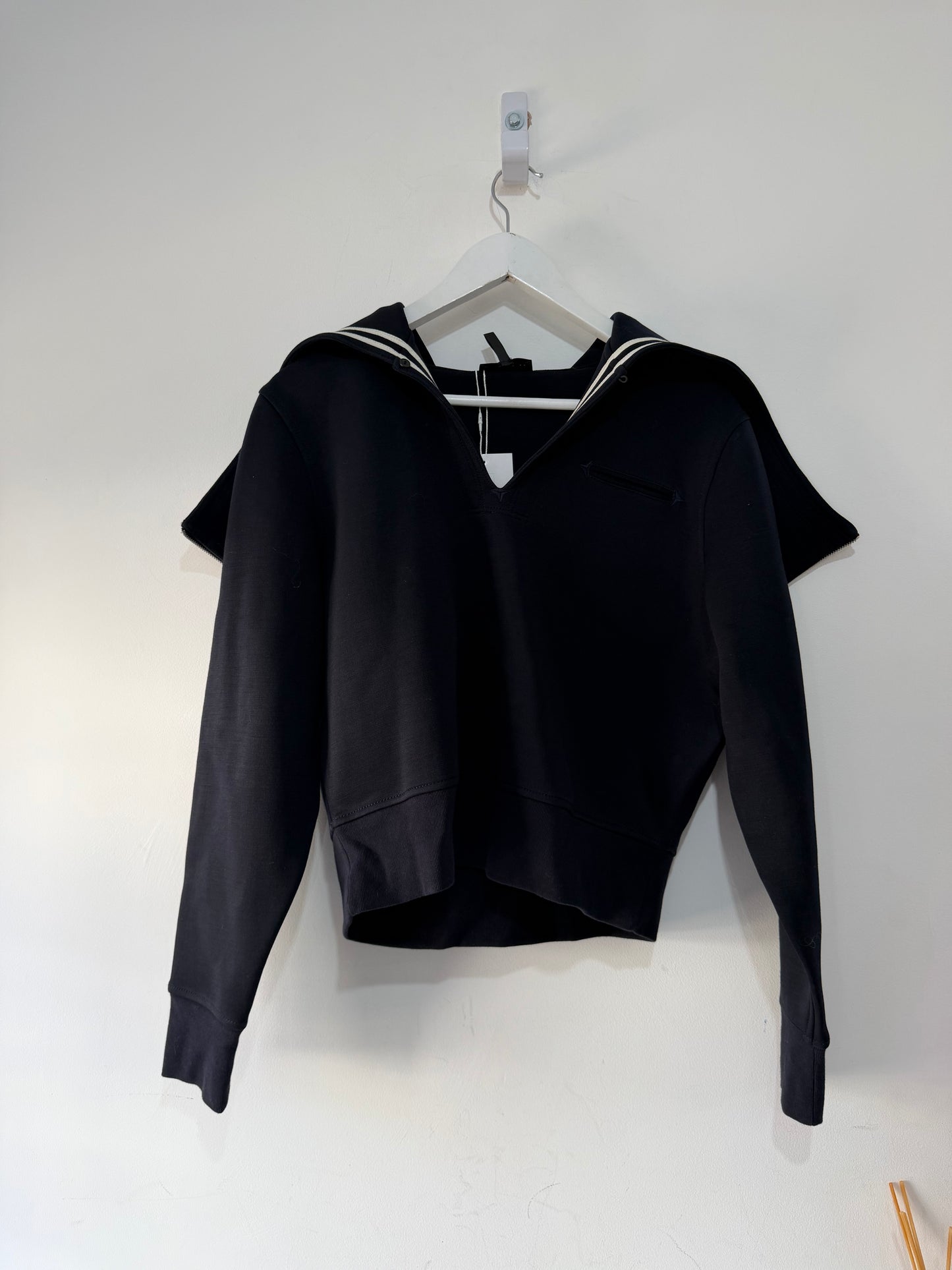 Preloved Navy Blue Rag & Bone Sweatshirt, Small