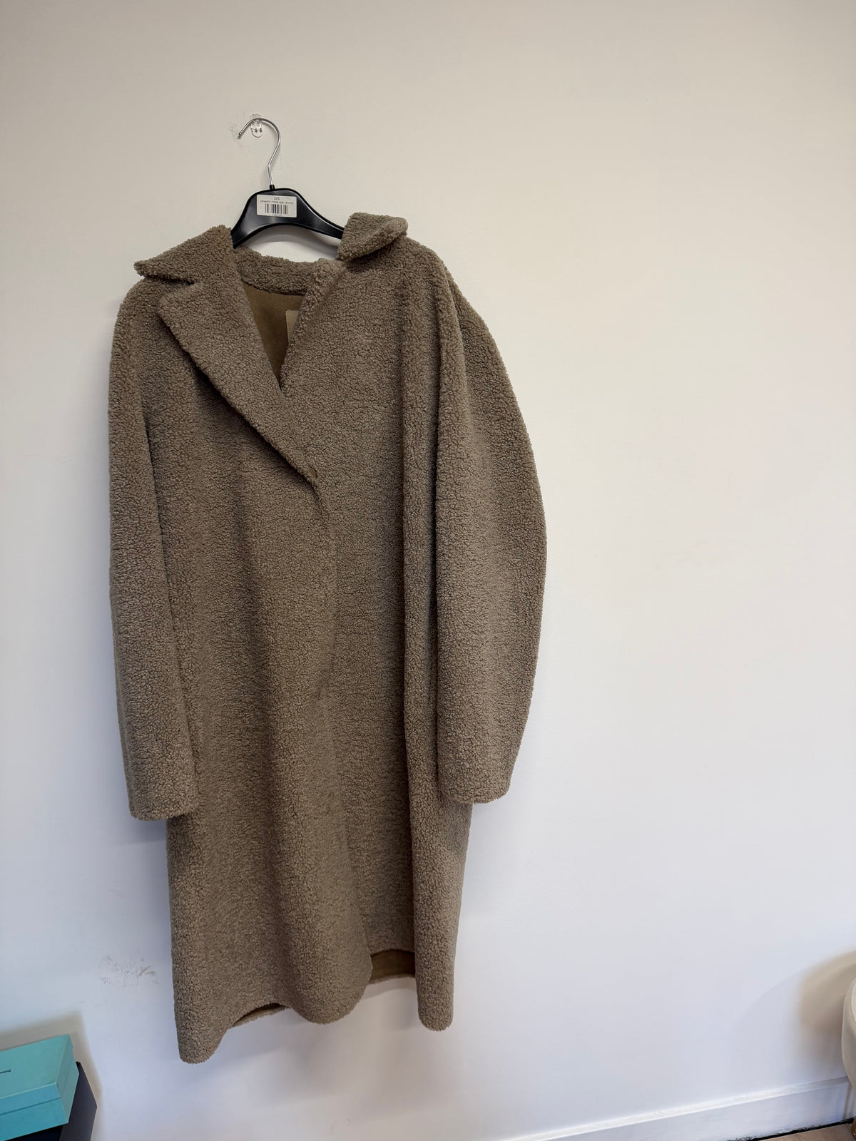 Preloved SoyaConcept Sherpa Coat Size XL Taupe