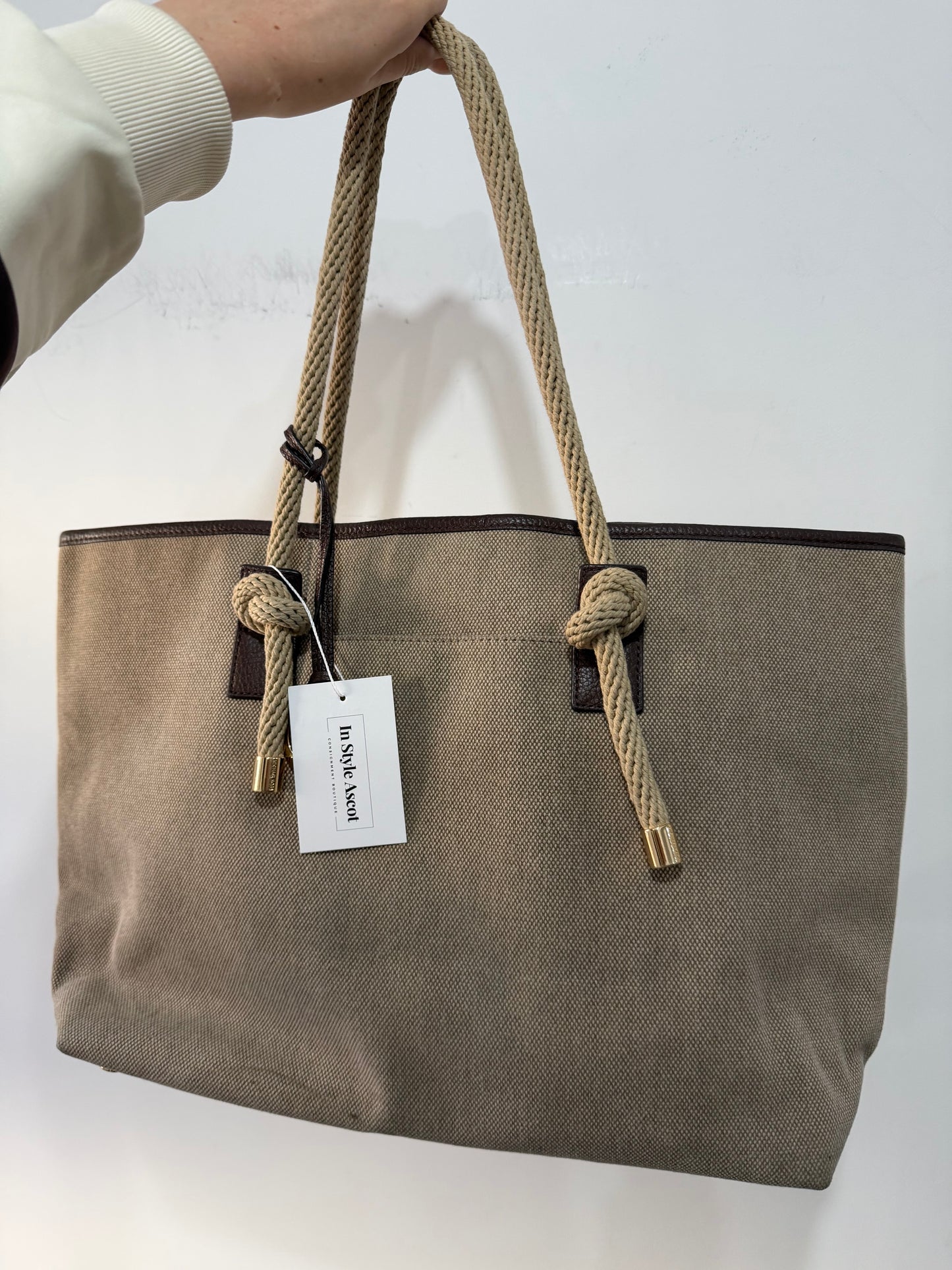 Brown Michael Kors Tote Bag, Large