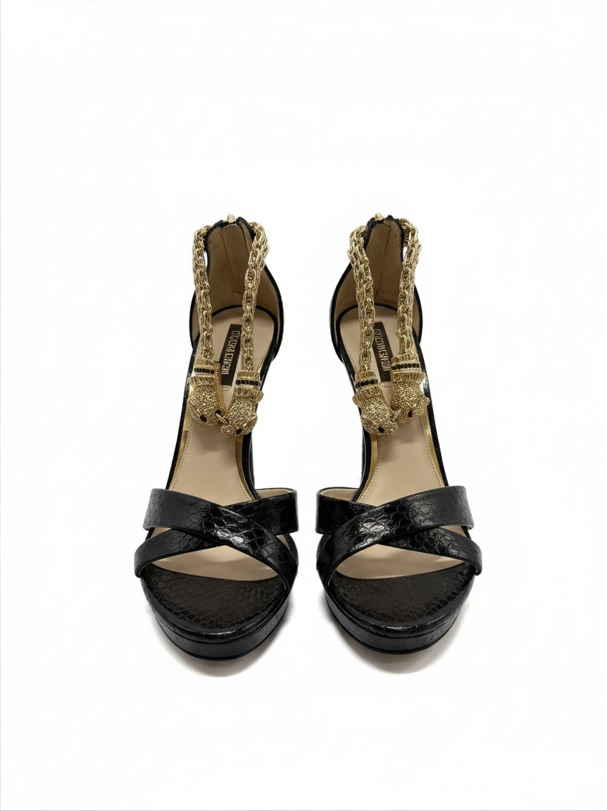 Preloved Roberto Cavalli Heels Size 4 Black