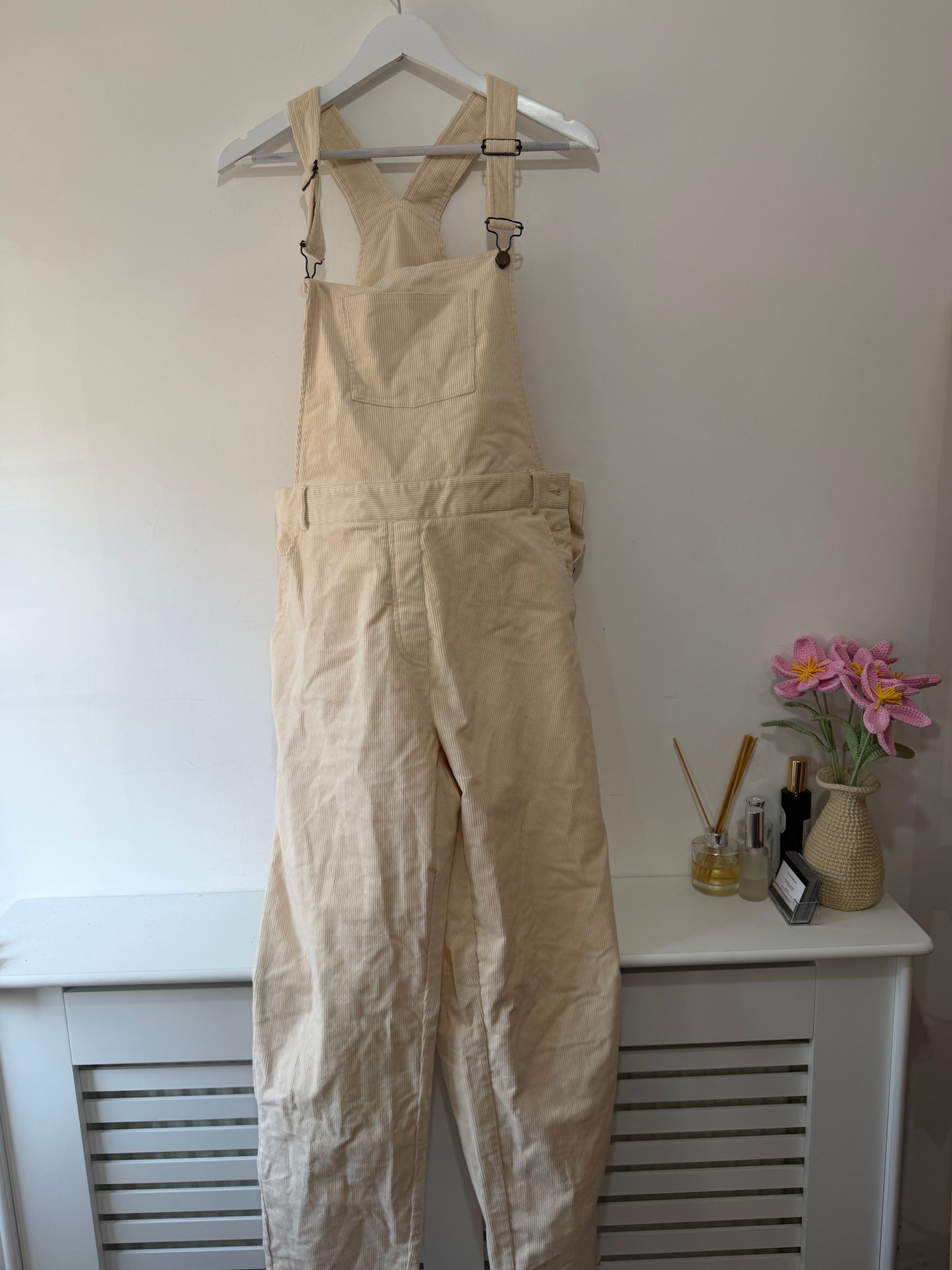 Preloved BRAND NEW Cream Aspiga Jumpsuit, Size L