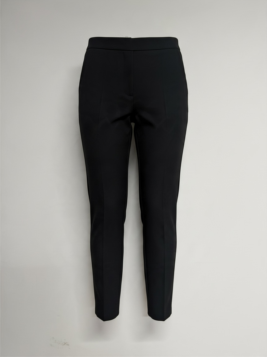 Preloved Intimissi Trousers Size M (12) Black Wide Leg