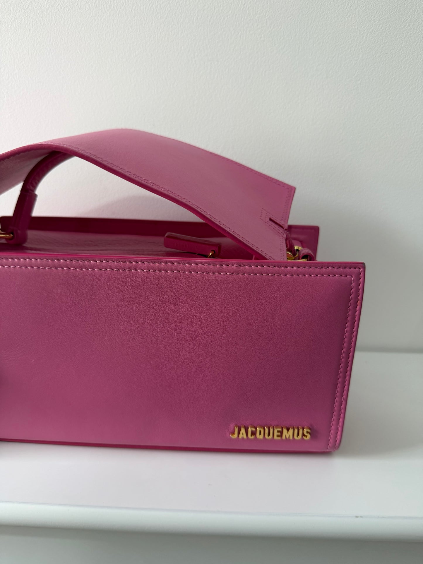 Pre-owned, Pink Jacquemus Le Rectangle Bag